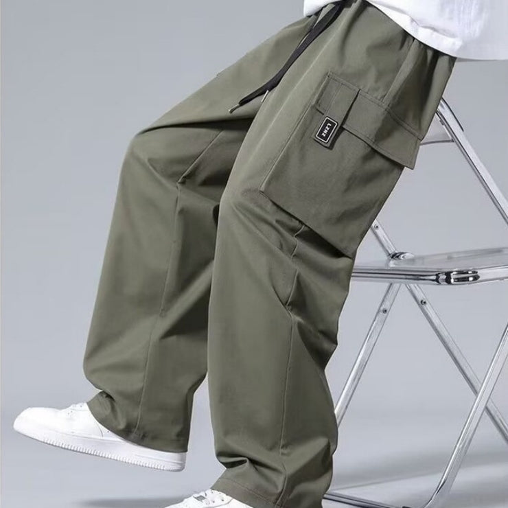 Drawstring Boys Cargo Pants