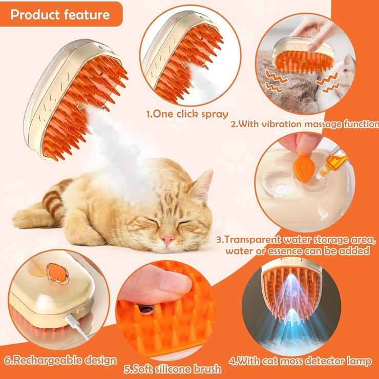 Steamy Cat Brush