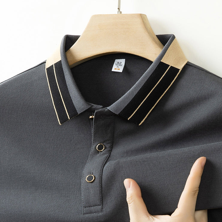 Men's Casual Lapels Short Sleeve