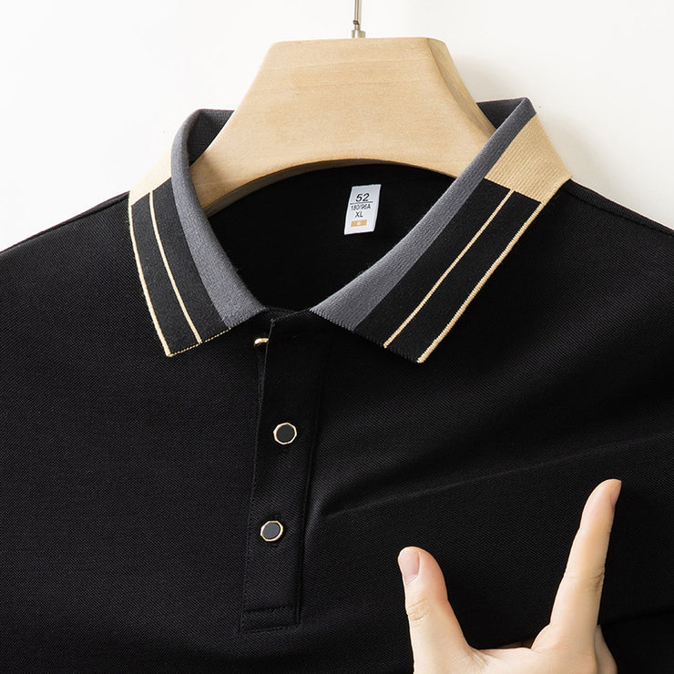 Men's Casual Lapels Short Sleeve