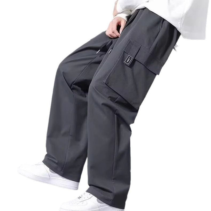 Drawstring Boys Cargo Pants