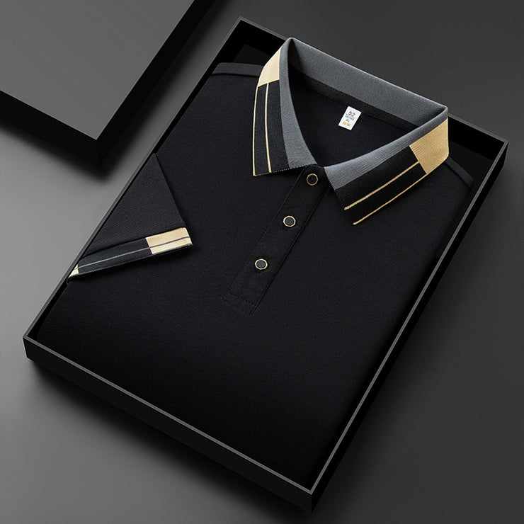 Men's Casual Lapels Short Sleeve