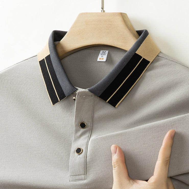 Men's Casual Lapels Short Sleeve