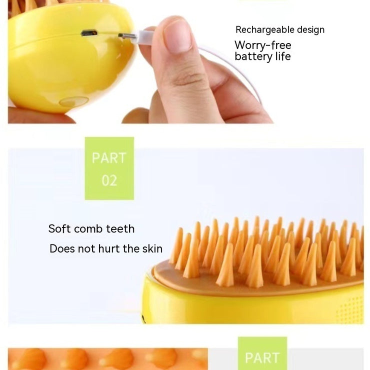 Pet Electric Hair Removal Brush
