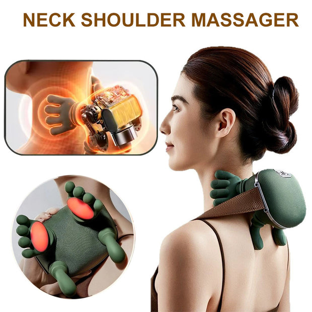 Wireless Neck And Shoulder Massager
